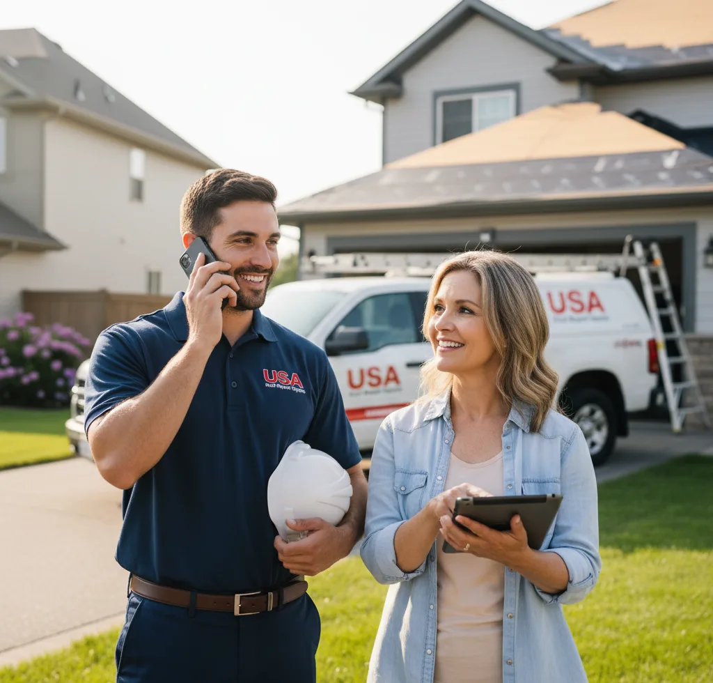 USA Roof Repair Experts customer support in Barrow